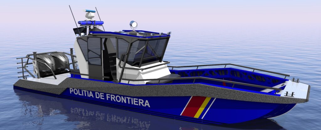 patrol boat river, border guard boat, border patrol vessel, border control boat, border security boat, SAR boat, river boat, river patrol boat, lake boat, aluminium patrol boat