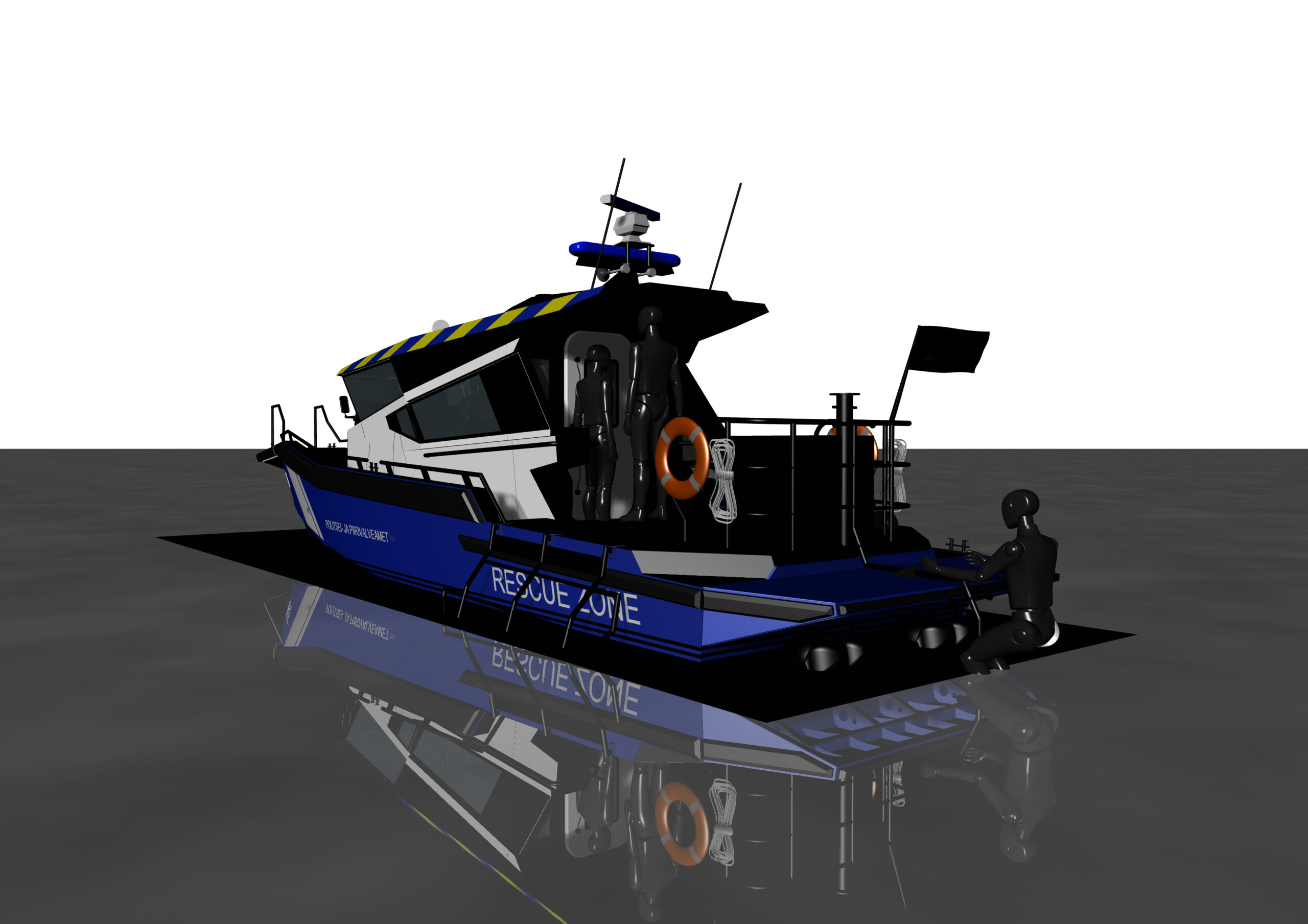 Search and rescue boat