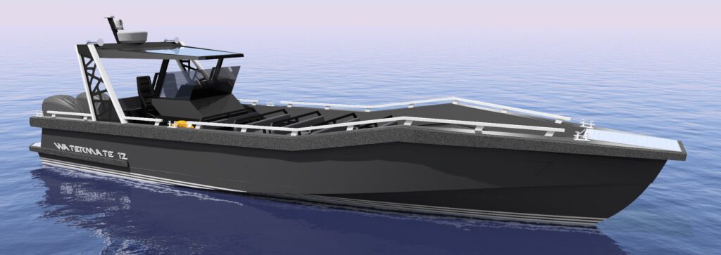 Aluminium passenger boat watertaxi
