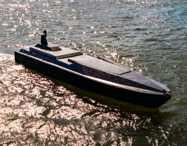 Larsen Boat Yard HDPE professional boat render aerial