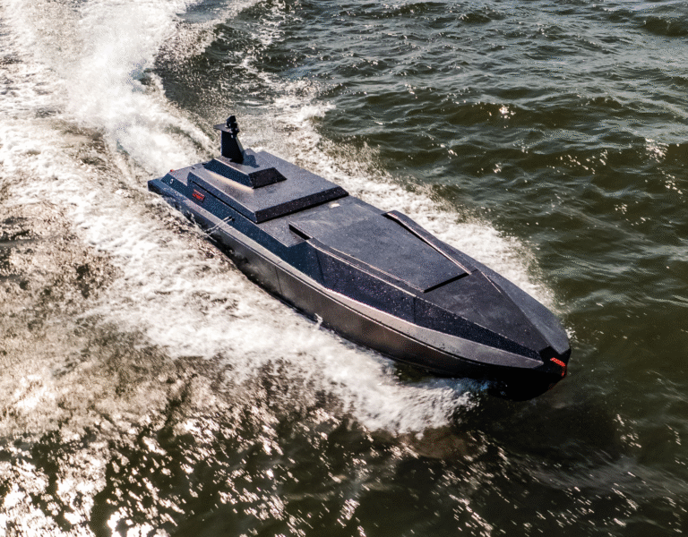 Larsen Boat Yard HDPE workboat bow render